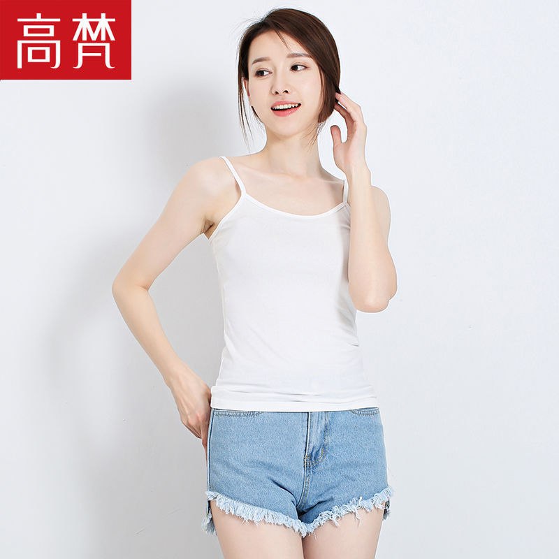 9.9元 goldfarm高梵佑成专卖店夏季纯色吊带背心￥4n1B2PmqjBI￥/