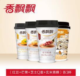 ①领券加购物车1件【香飘飘旗舰店】奶茶组合装*12杯 (ijRU1vREk7D)