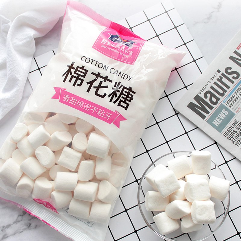 5.9元 休闲零食棉花糖500g(a1ylcUJZkPc)/