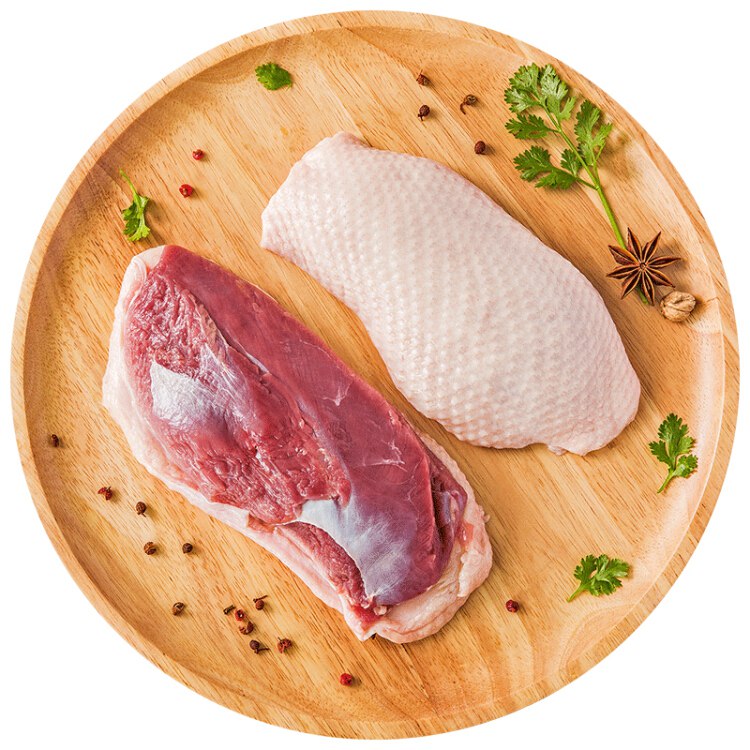 华英 精切鸭胸 1.14Kg 出口品质鸭胸 西餐食材烧烤食材健身食材 周黑鸭原料供应商