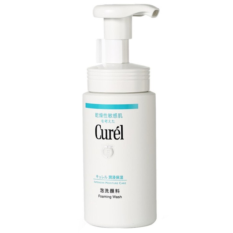 【京东】日本花王 珂润（Curel）润浸保湿洁面泡沫 洗面奶 洁面膏 150ml 