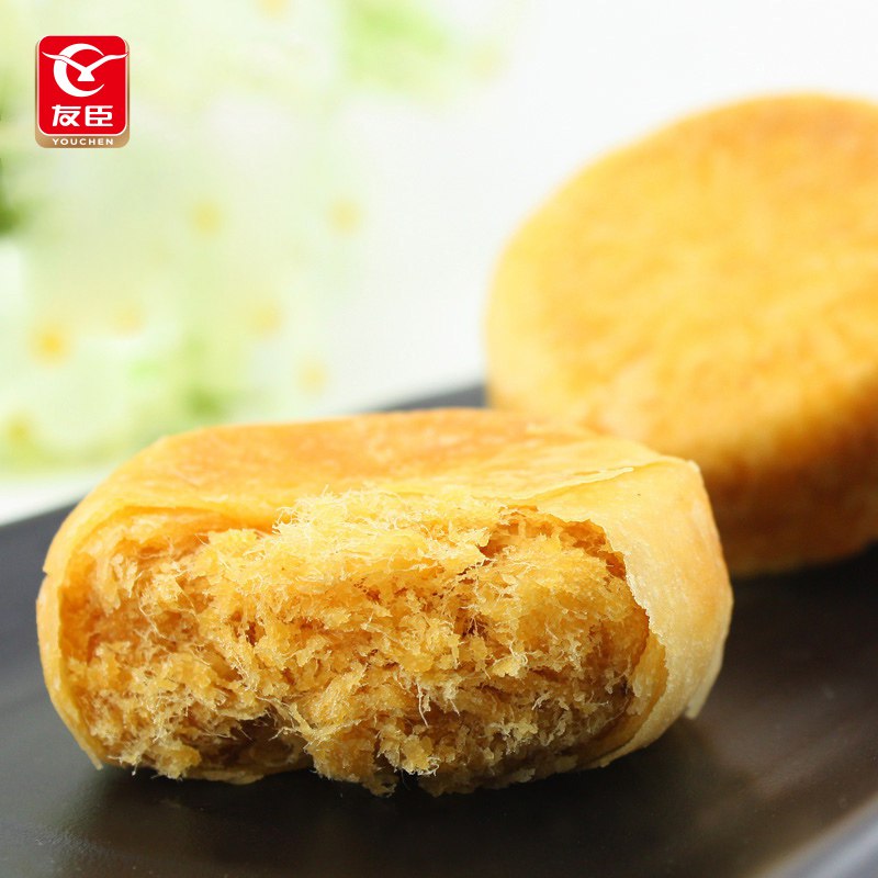 先领券 0点友臣肉松饼500g 16.9   