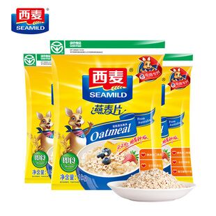 西麦 原味纯燕麦片1000g*3袋 券后39.9元包邮 (byR01Jcek1y)