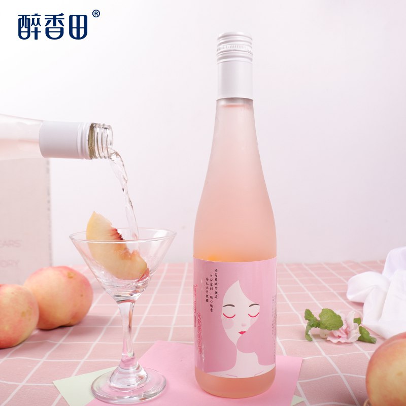 0点 醉香田水蜜桃花酒   