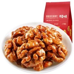 【京东plus】百草味 蜂蜜琥珀桃仁150gX2/袋*4件 47.6元