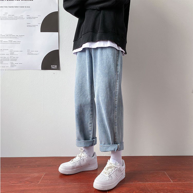 18元【文艺男女店】男直筒宽松ins潮牌休闲裤卫裤￥SVKY2iTWwe1￥/ 20款可选 卫裤牛仔裤都有