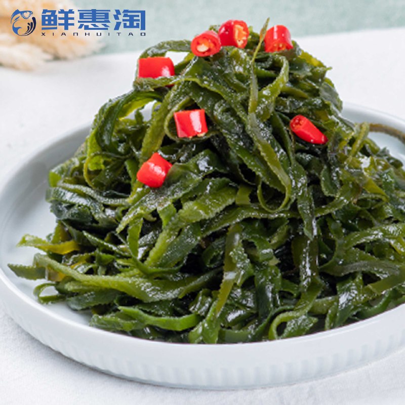 9.9元 新鲜盐渍海带丝5斤(7zd0cUMRovu)/