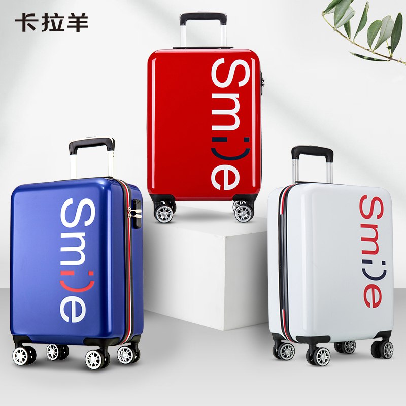 0点后下单 先领券99元【卡拉羊官方旗舰店】卡拉羊静音万向轮拉杆箱18寸￥E12e26x00s1￥/