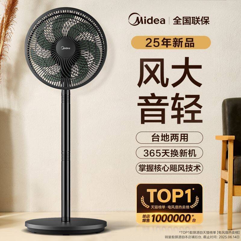 106💰美的落地扇返场实符💰116 到货晒图反10！大牌高颜值 风扇可以安排上这种线下店里 随便要200多所以还是线上买吧，不挨宰-9/RXJQ4McPyf2// AA11