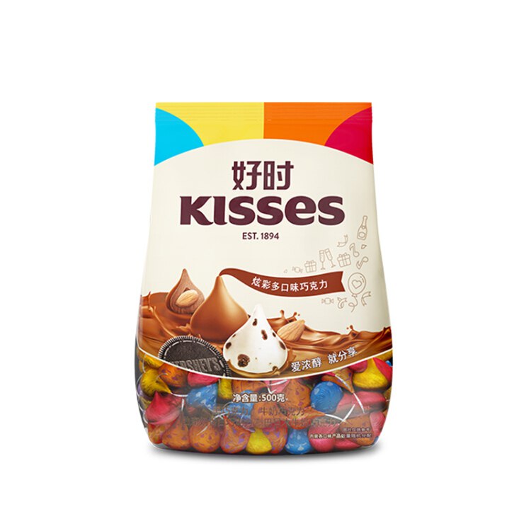 好时之吻 Kisses 炫彩 多口味巧克力 糖果零食秒杀43.8（显示历史最低价）