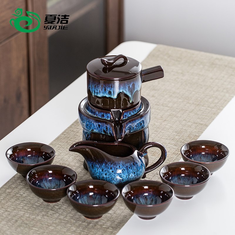 先领券/零点后下单夏洁紫砂茶具套装5.8元起7件套  