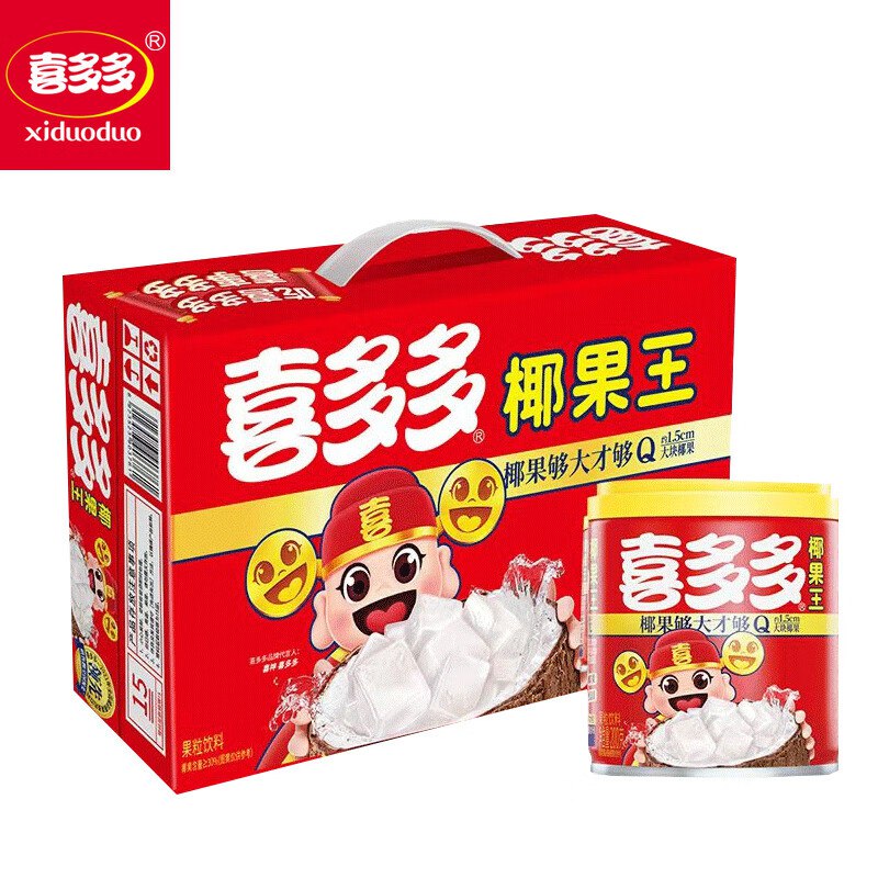喜多多椰果王水果罐头200g×15罐