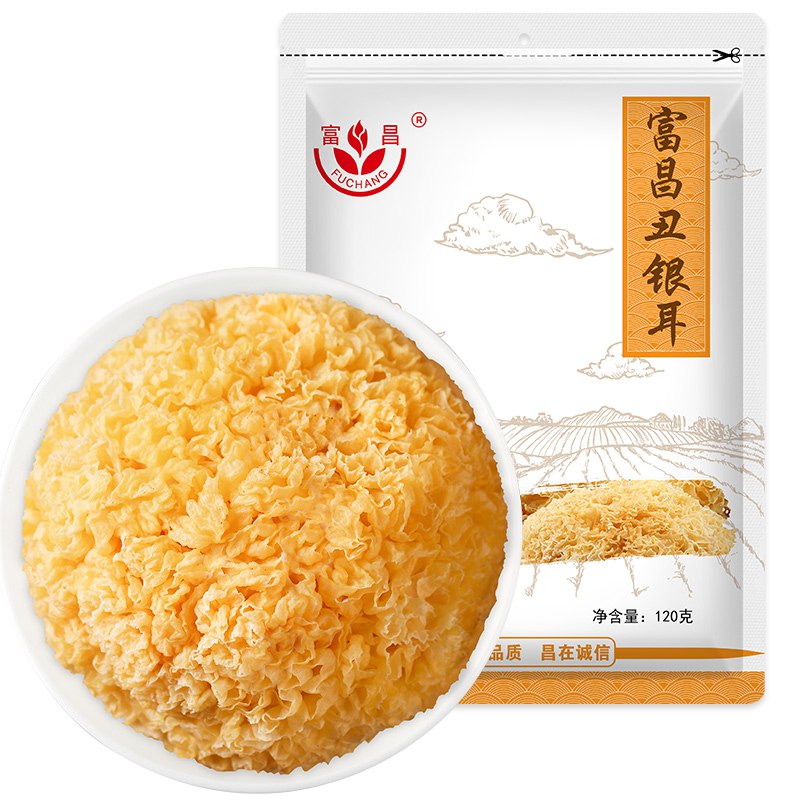 用满99享9折拍15件119.4！富昌古田银耳120g