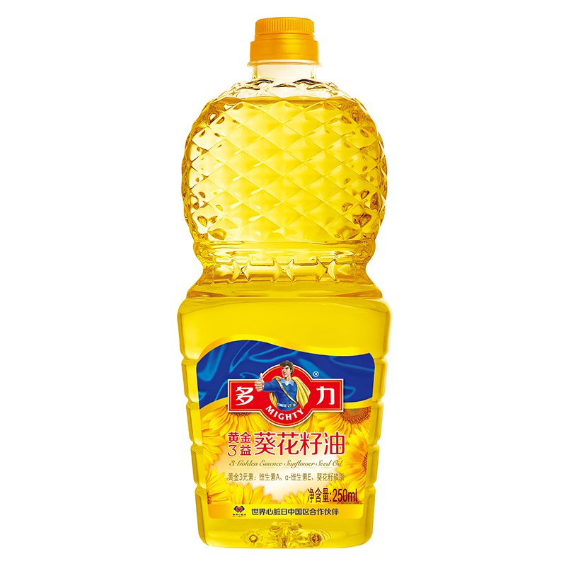 多力黄金3益葵花籽油