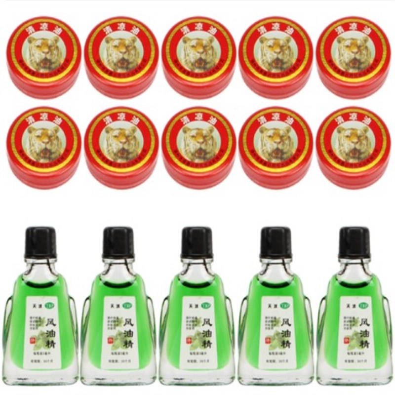 9.9元！清凉油+风油精风油精*5瓶+清凉油*10盒￥ycqO2jTtvc6￥/ 夏天必备 驱蚊解暑止痒消肿外面店里 一盒就要两三块了