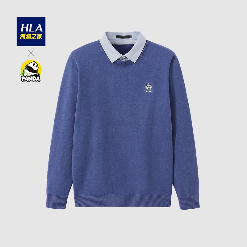 0点开始 领券后 119元起【海澜之家官方outlets店】HLA/海澜多色双领针织衫合辑(UOAn2wNUmqy)/ CZ0000天气渐凉，男人的衣柜 超多款柔软触感，舒适不起毛，超百搭