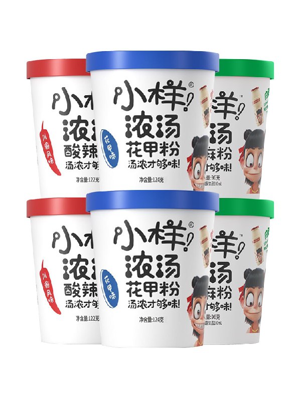 23.8元 小样旗舰店酸辣粉组合6杯+6乳酸菌(ayMTcyCuZm4)/