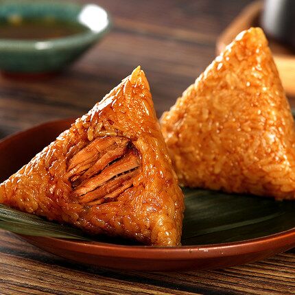 稻香私房 鲜肉粽子120g×3个 原价18.9元，券后8.9元包邮 