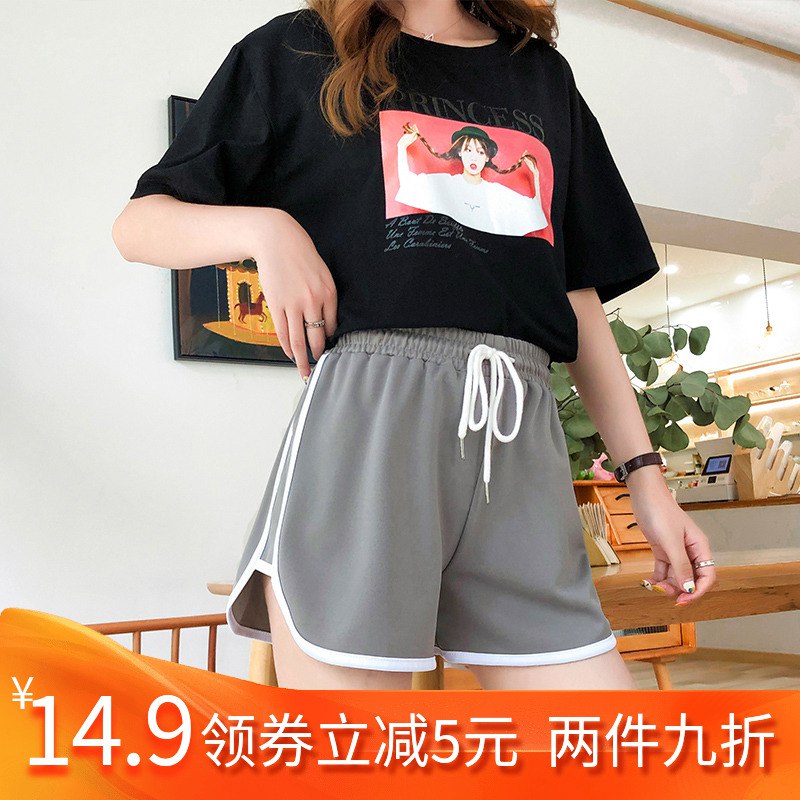 女士运动宽松休闲短裤热裤  (s7QZ1xrbLCC)  9.9亓