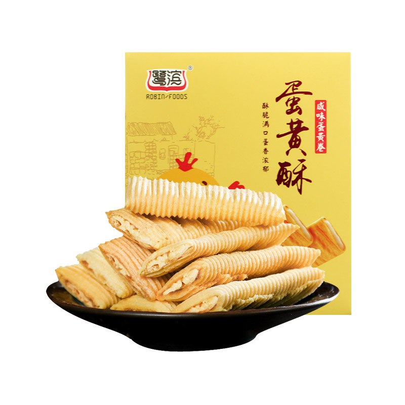 🐶东鹭滨全店9.9，有货看看蛋黄酥鲜鸡蛋卷368g，9.9