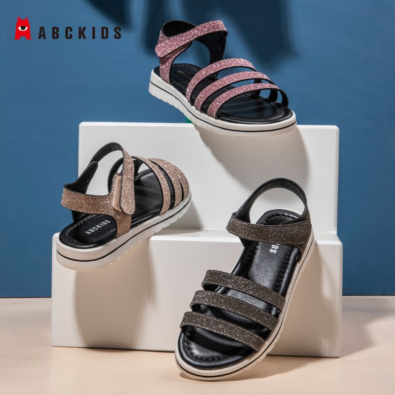 10点开始 拍下39.9元【ABCKIDS旗舰店】儿童夏季多色露趾时尚凉鞋￥ThY32S3SRzz￥/