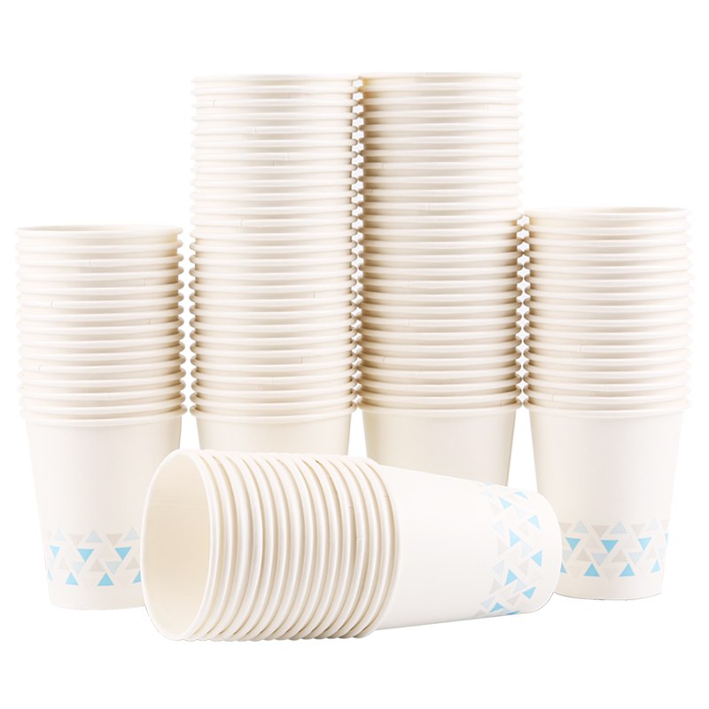晨光(M&G)文具250ml加厚型纸杯 商务办公茶水杯子 100只装