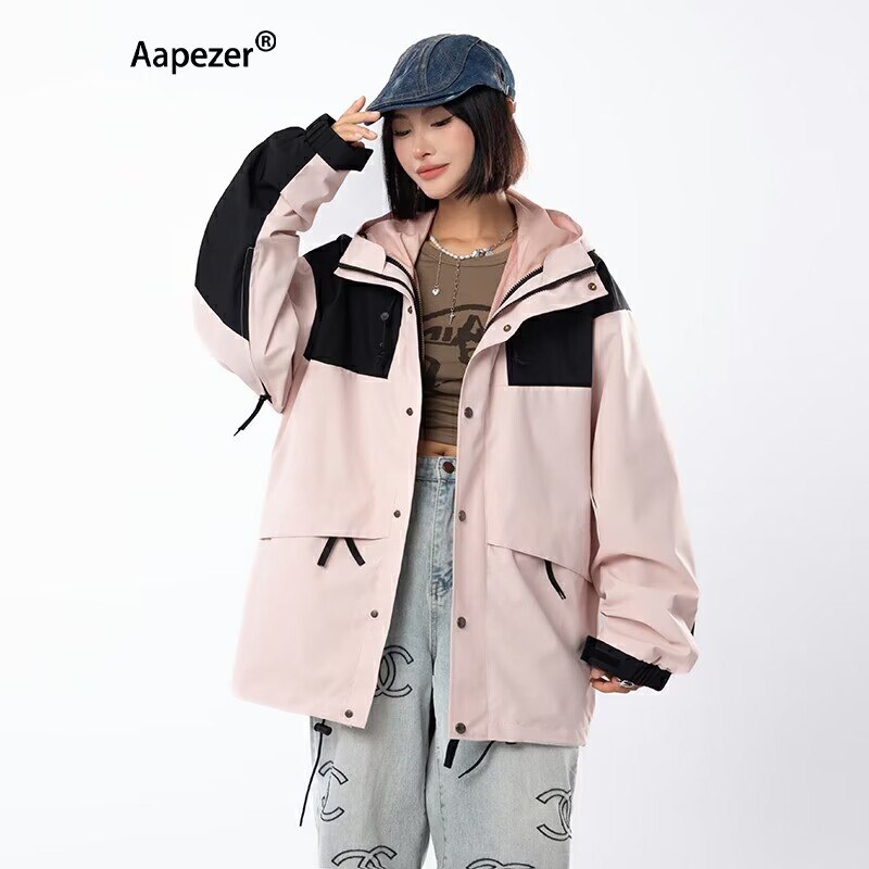 0点开始   59.9💵AAPEZER旗/舰店秋冬户外防水冲锋衣)32tYdyhUb3K)/ AC01 CZ11//男女同款，专柜千💵以上品质超多窾式可选，入秋就能穿了登山 旅行 露营 穿太棒了啊~冲量超低圿，旺季可没这圿线下都开始上装了！天冷就更贵了