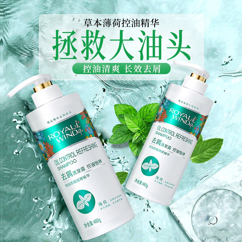 2件 拍2件到手19.8元【霸王旗下追风旗舰店】清爽控油去屑薄荷洗发水2瓶￥9PCJ2P1Z86S￥/