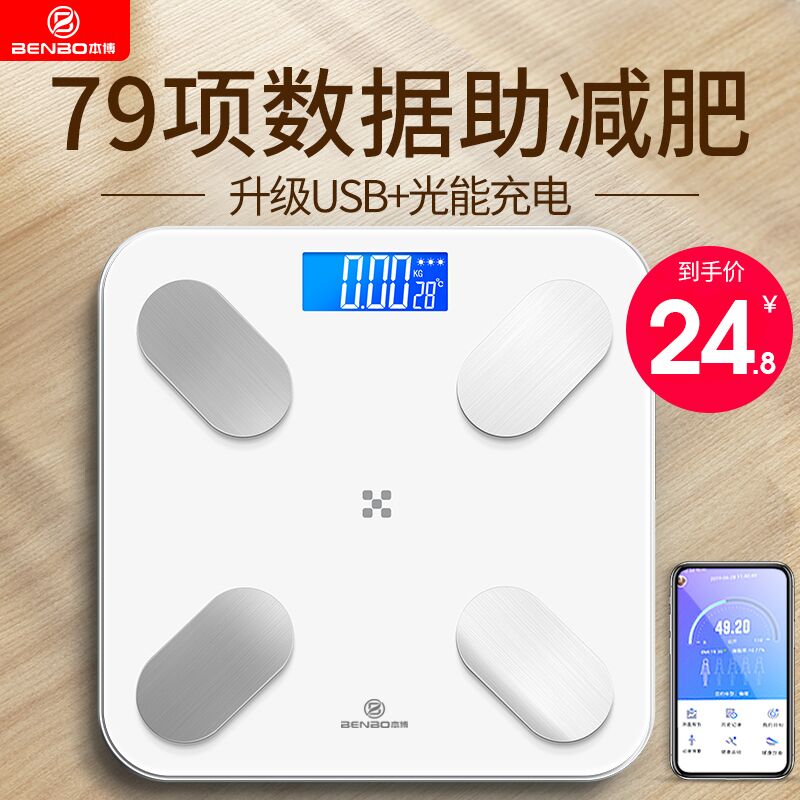 14.8元  本博精准体脂电子秤(0jfJcgJZzhs)/
