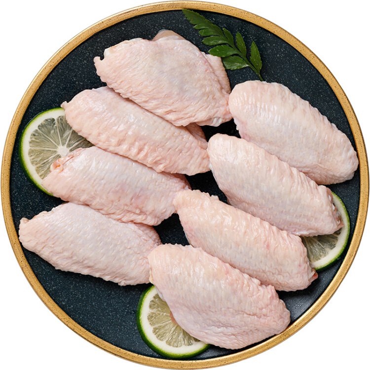 凤祥食品 生鸡翅中1kg 出口日本级 小鸡腿烧烤食材鸡翅