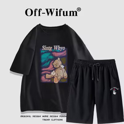 0点开始 39.9元【OFF-WIFUM】美式重磅纯棉男女纯色短袖t恤)zmSYdMG2YmS)/ CZ11//
