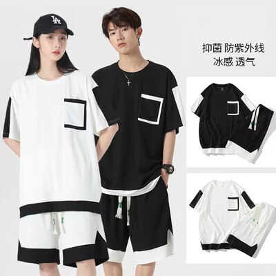 0点开始   59.9💵【妃诗琳旗舰店】情侣夏季运动套装)pFUPdv8VgEE)/ CZ11//翻领、圆领、无袖都有冰感透气抗菌！UPF50+