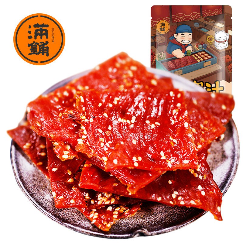 猪肉脯100G+芒果干100G，12.9   鸭！！