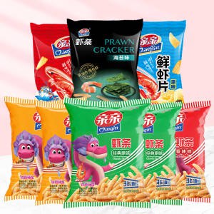 0点 17.9💵【亲亲旗舰店】亲亲多口味虾条任选80g*5袋)m7ITdKp3R8x)/ CZ11//酥酥脆脆 还是小时候那个味道吃了停不下来啊 真的挺费剧的---全品券 d.618day.com/618