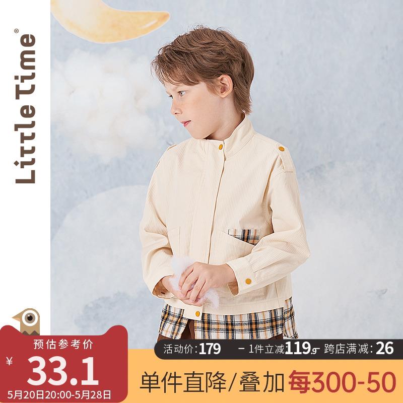littletime男童外套格子拼接夹克，入会领100-5劵，凑津贴后24/ CZ4325 /82cFWC5x5hi//:/ CZ00------𝙅𝘿  超级红包u.jd.com/ksO3wQA