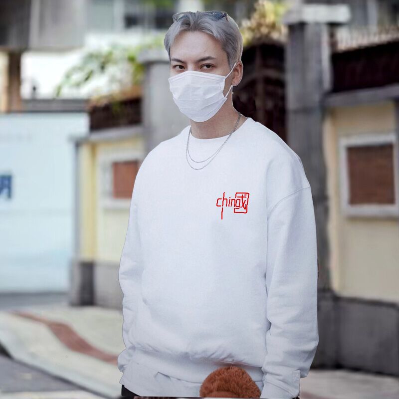 0点后下单 先领券29.9元威狮格宽松圆领无帽卫衣(W8tYXmtkW2w)/