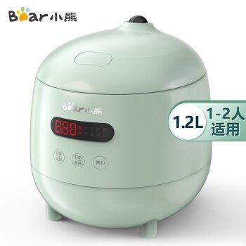 【京东自营】小熊（Bear）全自动可预约家用迷你1.2L小电饭煲