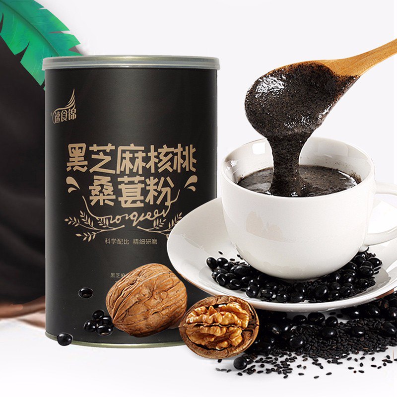 600g黑芝麻核桃桑葚粉    19.9 