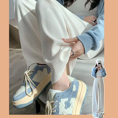 29.9💵抽绳款针织高腰阔腿裤)arSidBRU9Cw)/ CZ11//