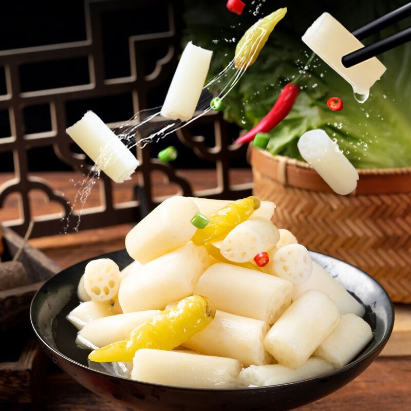 洪湖农家 泡椒藕带 400g*2包