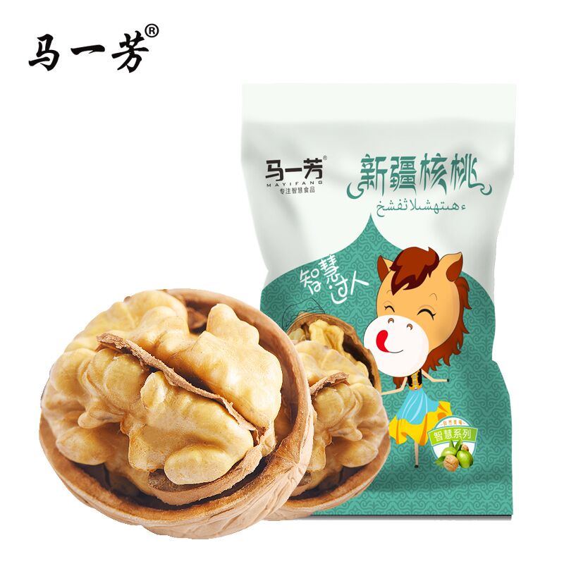 【马一芳】核桃薄皮500g原价【15.9元】券后【8.9元】包邮下单：