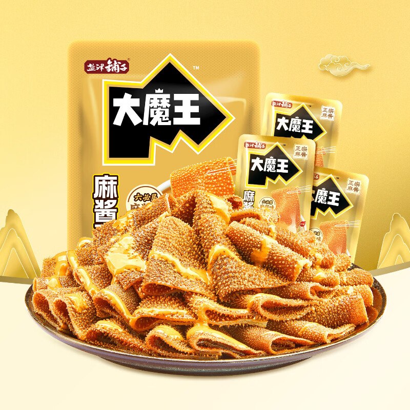 盐津铺子 魔芋麻酱素毛肚 450g/约50包
