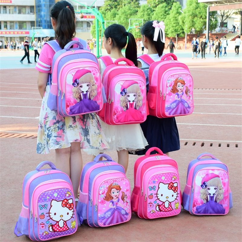小学生1到6年级儿童女生书包