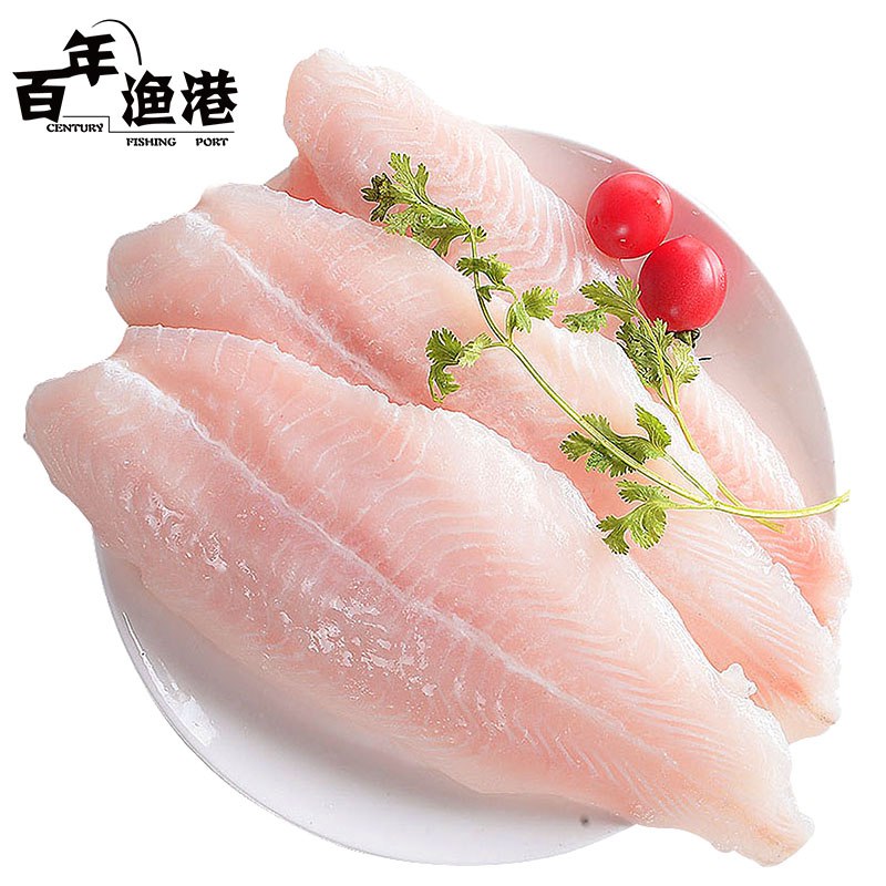 【京东】百年渔港 越南巴沙鱼柳 900g 2袋 4片【9.9】
