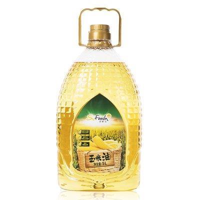 【苏宁自营】苏鲜生 压榨一级玉米油5L 43.9元包邮