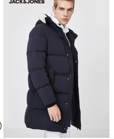 399元 拍下变价杰克琼斯中长款羽绒服(ychLcTFxCYv)/
