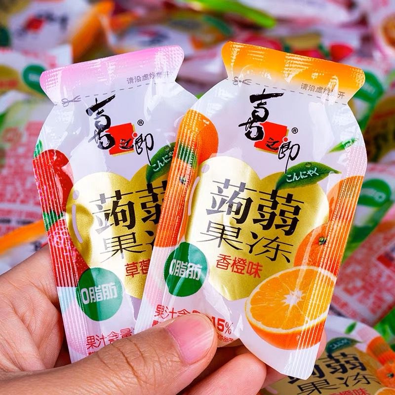 19.9元 喜之郎蒟蒻果冻果汁/乳酸菌口味 共500g(opx92rXIf61)/