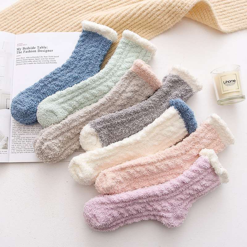 14.9元【浙元素旗舰店】秋冬特厚珊瑚绒袜子5双(EB8pXsqrFfO)/