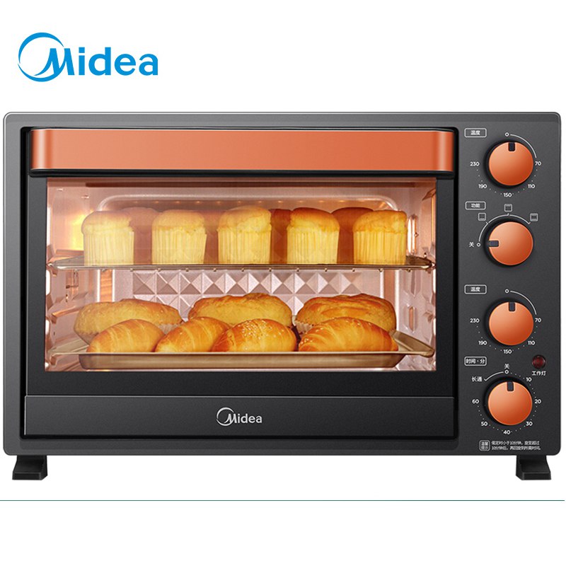 美的（Midea）T3-L326B 家用多功能电烤箱 35升 