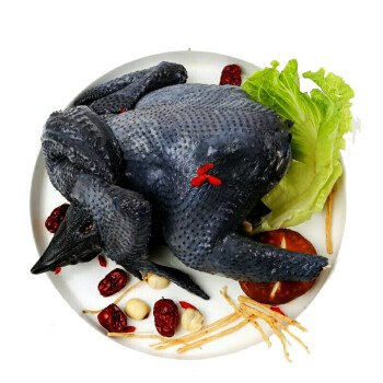 散养白凤乌鸡 现宰杀 整只装 净重约750g 买一送二 69得3只 